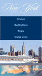 Mobile Screenshot of newyorkcruiseguide.com